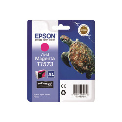 Epson T1573 - 25.9 ml - magenta Vivid - originale - blister - cartuccia d'inchiostro - per Stylus Photo R3000