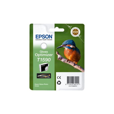 Epson T1590 Gloss Optimizer - 17 ml - originale - blister - cartuccia ottimizzazione inchiostro - per Stylus Photo R2000