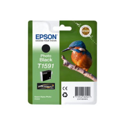 Epson T1591 - 17 ml - nero per foto - originale - blister - cartuccia d'inchiostro - per Stylus Photo R2000