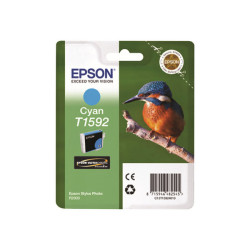 Epson T1592 - 17 ml - ciano - originale - blister - cartuccia d'inchiostro - per Stylus Photo R2000