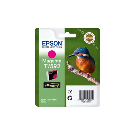 Epson T1593 - 17 ml - magenta - originale - blister - cartuccia d'inchiostro - per Stylus Photo R2000