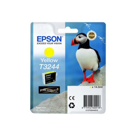 Epson T3244 - 14 ml - giallo - originale - cartuccia d'inchiostro - per SureColor P400, SC-P400