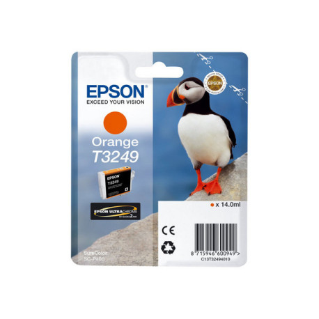 Epson T3249 - 14 ml - arancione - originale - cartuccia d'inchiostro - per SureColor P400, SC-P400