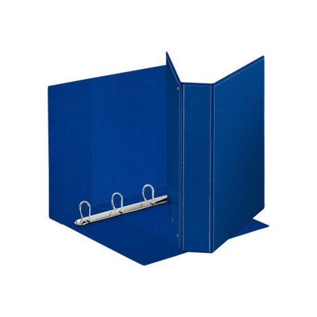 Esselte - Raccoglitore ad anelli - larghezza dorsale 76 mm - per 220 x 300 mm, A4 Maxi - capacità 480 fogli - blu