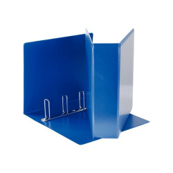 Esselte - Raccoglitore ad anelli - larghezza dorsale 85 mm - per 220 x 300 mm, A4 Maxi - capacità 580 fogli - blu