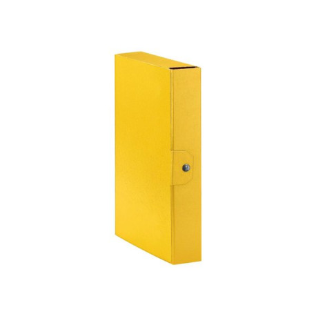 Esselte eurobox - Cartella a scatola - larghezza dorsale 60 mm - per 250 x 350 mm - giallo