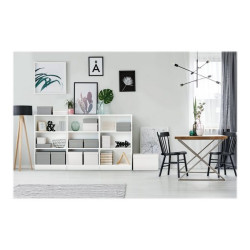 Esselte Home - Scatola per archiviazione - small - grigio (pacchetto di 3)