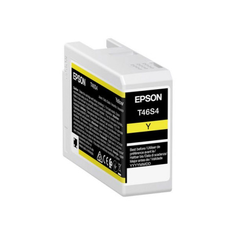 Epson T46S4 - 25 ml - giallo - originale - cartuccia d'inchiostro - per SureColor P706, SC-P700, SC-P700 Mirage Bundling