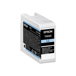 Epson T46S5 - 25 ml - cyan chiaro - originale - cartuccia d'inchiostro - per SureColor P706, SC-P700, SC-P700 Mirage Bundling