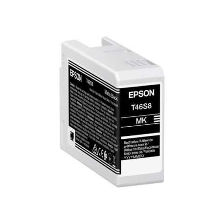 Epson T46S8 - 25 ml - nero opaco - originale - cartuccia d'inchiostro - per SureColor P706, SC-P700, SC-P700 Mirage Bundling