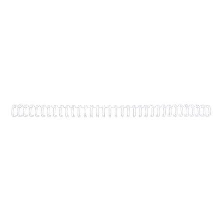 GBC WireBind - 9.5 mm - 34 anelli - A4 (210 x 297 mm) - 85 fogli - bianco - 100 pezzi spirale di rilegatura - per Rexel WB606