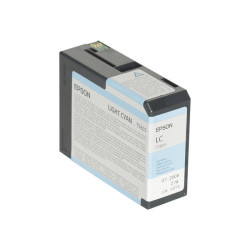 Epson T5805 - 80 ml - cyan chiaro - originale - cartuccia d'inchiostro - per Stylus Pro 3800, Pro 3880