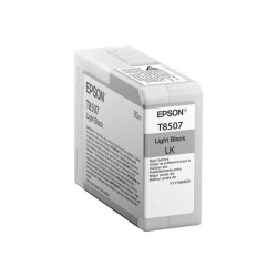 Epson T8507 - 80 ml - nero chiaro - originale - cartuccia d'inchiostro - per SureColor P800, P800 Designer Edition, SC-P800