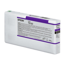 Epson T913D - 200 ml - viola - originale - cartuccia d'inchiostro - per SureColor SC-P5000 Violet, SC-P5000 Violet Spectro