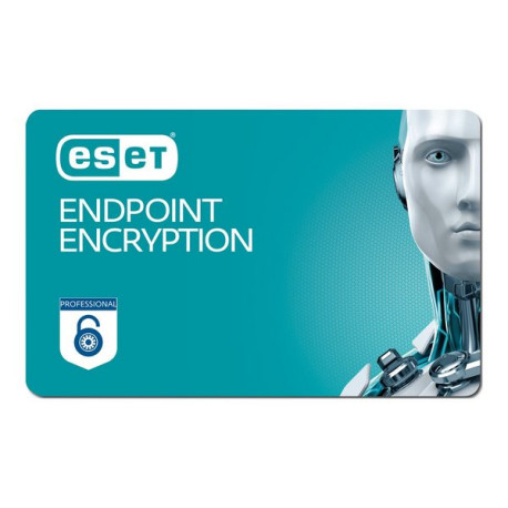 ESET Endpoint Encryption Professional Edition - Rinnovo licenza abbonamento (1 anno) - 1 postazione - volume - Livello E (100-2