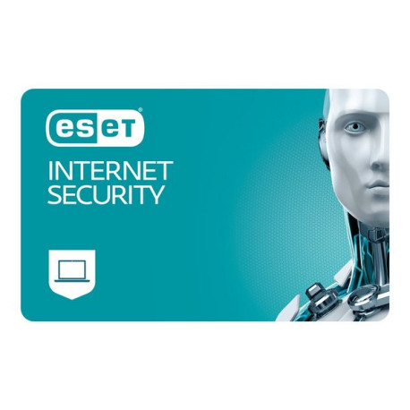 ESET Internet Security - Confezione fisica (rinnovo) (1 anno) - 2 utenti - Win