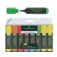 Evidenziatore Textliner 48 - punta a scalpello -  tratto 1,0-3,0-5,0mm - astuccio 8 colori - Faber Castell