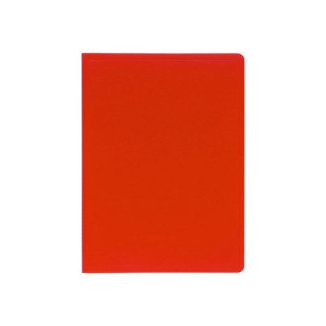 Exacompta Opaque - Porta listini - 80 compartimenti - per A4 - rosso