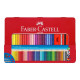 Faber-Castell Colour GRIP - Pastello colorato - non permanente - colori assortiti brillanti (pacchetto di 48)