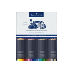 Faber-Castell GOLDFABER - Pastello colorato - colori assortiti (pacchetto di 36)