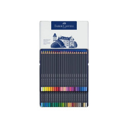 Faber-Castell GOLDFABER - Pastello colorato - colori assortiti (pacchetto di 48)