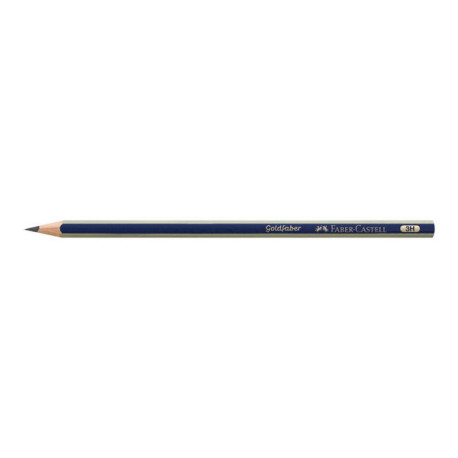 Faber-Castell GOLDFABER 1221 - Matita - grafite - 3H - nero (pacchetto di 12)