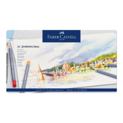 Faber-Castell GOLDFABER Aqua - Matita acquerellabile - colori assortiti (pacchetto di 36)