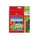 Faber-Castell Promo Pack - Set di matite colorate e matite - colori assortiti - 24 pezzi