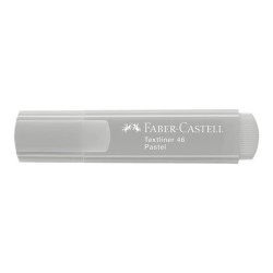 Faber-Castell TEXTLINER 46 Pastel - Evidenziatore - grigio seta - inchiostro base acqua - 1-2-5 mm