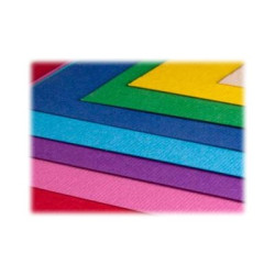 Fabriano Elle Erre - Cartoncino - 500 x 700 mm - 20 fogli - blu chiaro - 220 g/m² - cellulosa, cartone