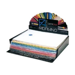 Fabriano Elle Erre Cartacrea - Carta - 350 x 500 mm - 10 fogli - bianco - 220 g/m² - carta da macero