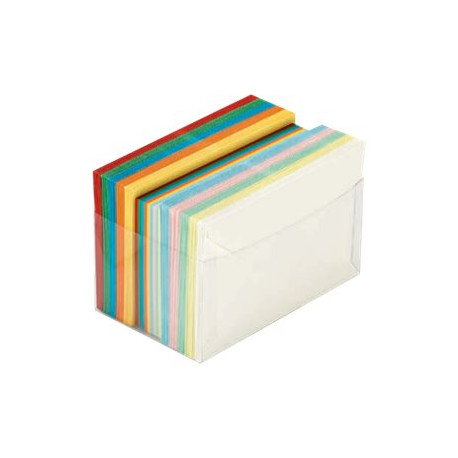 FAVINI Arcobaleno B1 - Busta - 7.2 cm x 11 cm - triangolare - apertura laterale - assortiti - pacco da 100