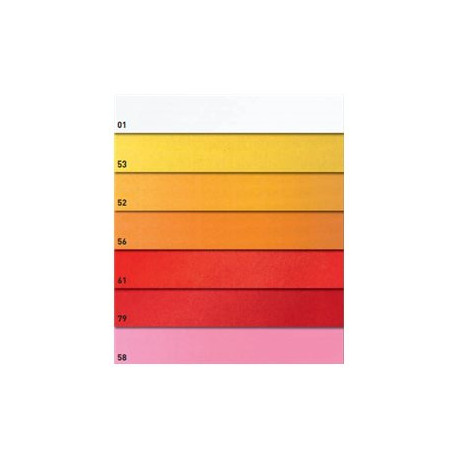 Favini Bristol Color 200 Sigillo T2 - Cartoncino - 500 x 700 mm - 25 fogli - giallo oro - 200 g/m² - cartone