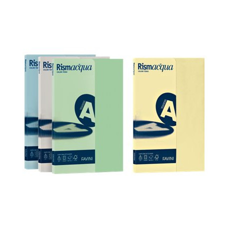 FAVINI HOME-OFFICE PROFESSIONAL Rismacqua Small - Camoscio - A4 (210 x 297 mm) - 200 g/m² - 50 fogli carta comune