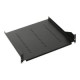 ITRack - Mensola rack - nero - 2U - 19"