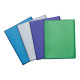 Favorit 2nd Life - Porta listini - 40 compartimenti - per 220 x 300 mm - verde acqua, blu ghiaccio, cristallo trasparente, viol