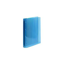 Favorit Lumina - Quaderno ad anelli - per 220 x 300 mm - azzurro traslucido