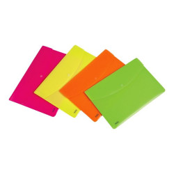 Favorit NEON - Cartelletta portadocumenti - per A4 - disponibile in colori assortiti