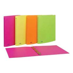 Favorit NEON - Quaderno ad anelli - per 220 x 300 mm - fucsia