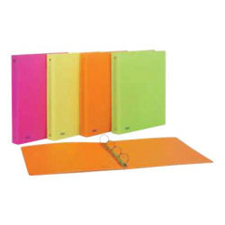 Favorit NEON - Quaderno ad anelli - per 220 x 300 mm - fucsia