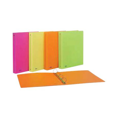 Favorit NEON - Quaderno ad anelli - per 220 x 300 mm - fucsia