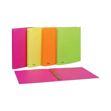 Favorit NEON - Quaderno ad anelli - per 220 x 300 mm - giallo