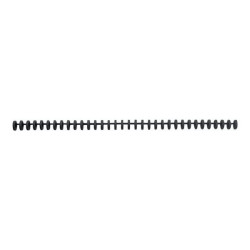 GBC ClickBind - 12 mm - 34 anelli - A4 (210 x 297 mm) - 95 fogli - nero - 50 pezzi dorso per rilegatura con sistema Clic