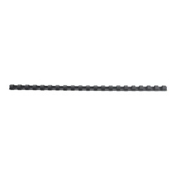 GBC CombBind - 8 mm - 21 anelli - A4 (210 x 297 mm) - 45 fogli - nero - 100 pezzi pettine per la rilegatura in plastica - per P