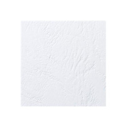 GBC LeatherGrain - A4 (210 x 297 mm) - bianco - 250 g/m² - 100 pezzi copertina per rilegatura