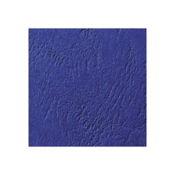 GBC LeatherGrain - A4 (210 x 297 mm) - blu reale - 250 g/m² - 100 pezzi copertina per rilegatura