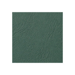 GBC LeatherGrain - A4 (210 x 297 mm) - verde scuro - 250 g/m² - 100 pezzi copertina per rilegatura