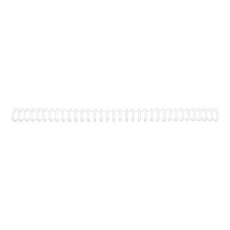 GBC WireBind - 6 mm - 34 anelli - A4 (210 x 297 mm) - 55 fogli - bianco - 100 pezzi spirale di rilegatura - per WireBind W20, W