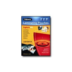 Fellowes Laminating Pouches Capture 125 micron - 75 x 105 mm rivestimento di plastificazione