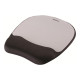 Fellowes Memory Foam - Tappetino per mouse con poggiapolso - argento